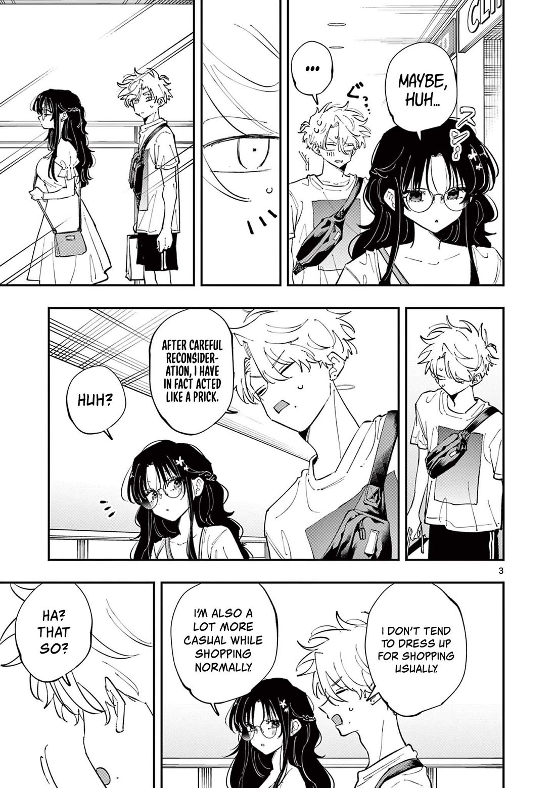 The Person Sitting Next to Me Looking at Me with Perverted Eyes Chapter 65 page 3 - Chapter 65
