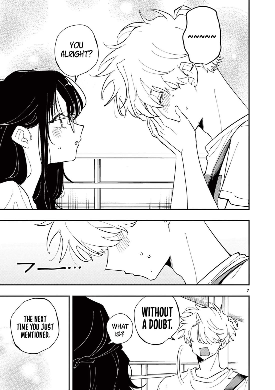 The Person Sitting Next to Me Looking at Me with Perverted Eyes Chapter 65 page 7 - Chapter 65