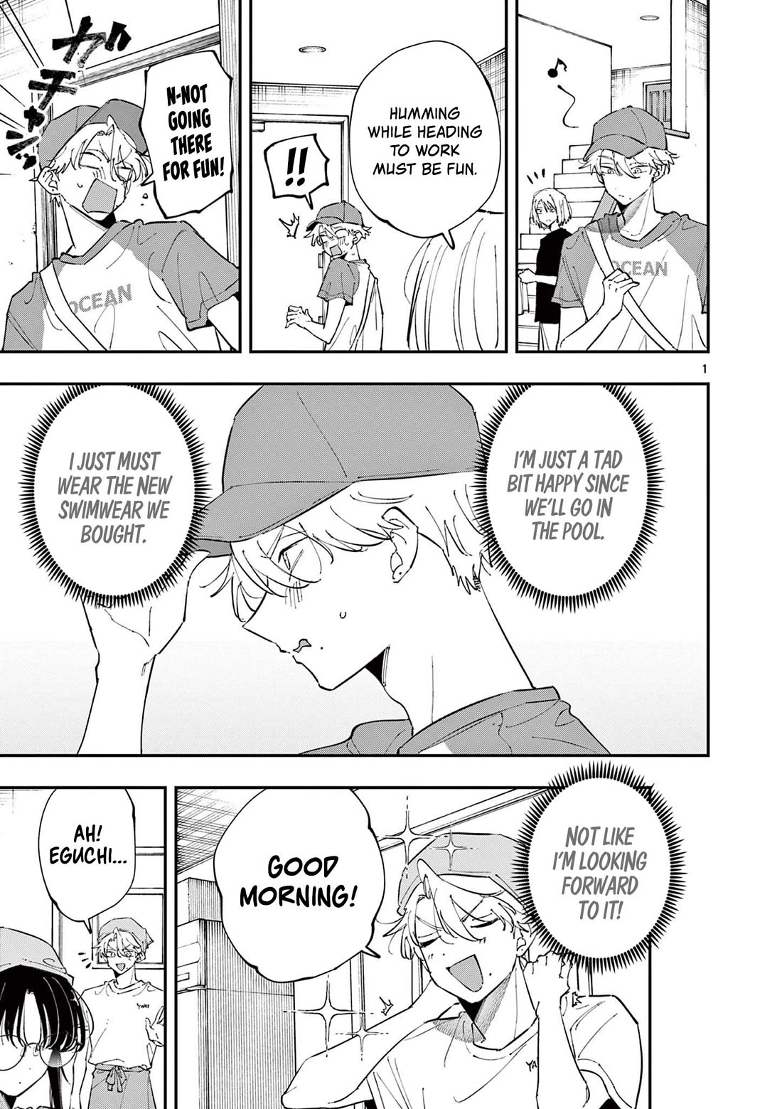 The Person Sitting Next to Me Looking at Me with Perverted Eyes Chapter 66 page 1 - Chapter 66