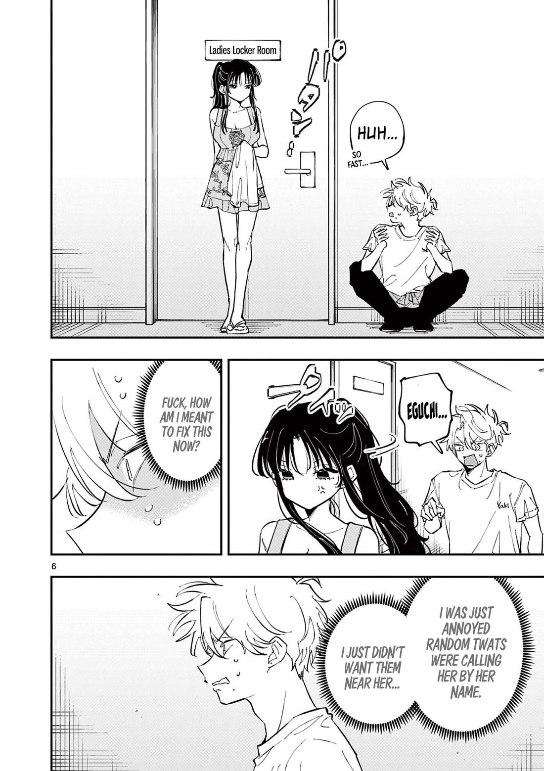 The Person Sitting Next to Me Looking at Me with Perverted Eyes Chapter 66 page 6 - Chapter 66