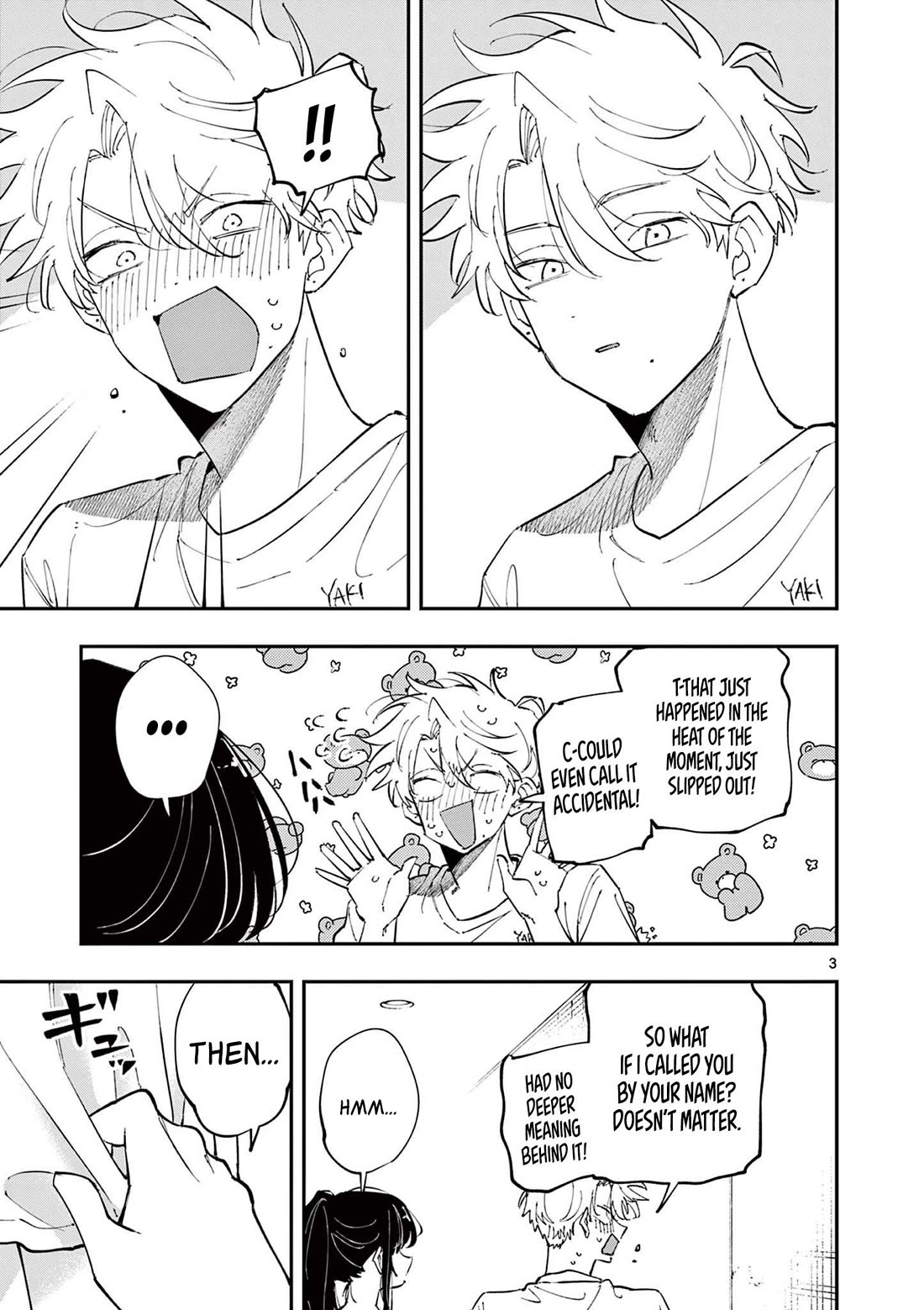 The Person Sitting Next to Me Looking at Me with Perverted Eyes Chapter 67 page 3 - Chapter 67