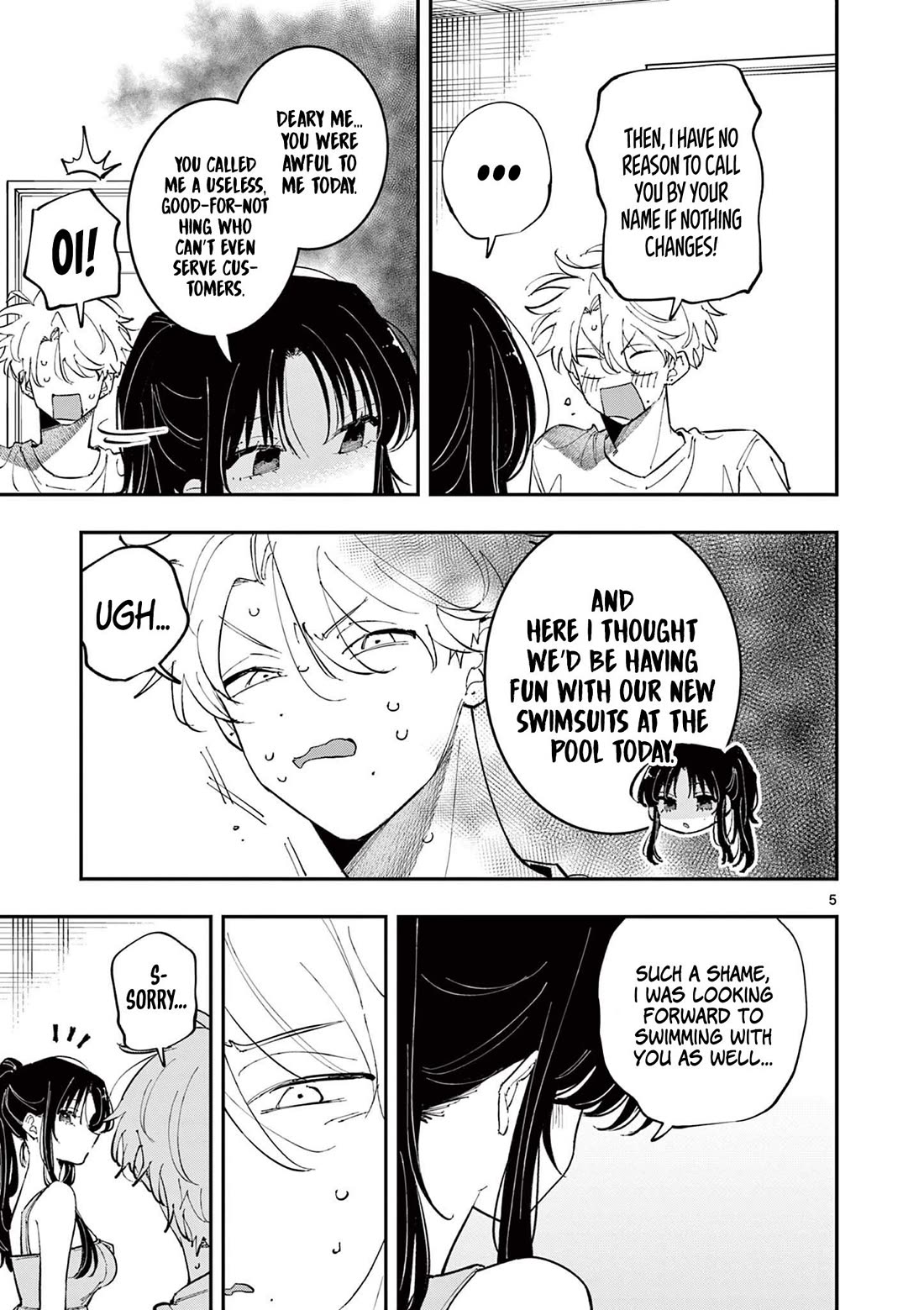 The Person Sitting Next to Me Looking at Me with Perverted Eyes Chapter 67 page 5 - Chapter 67