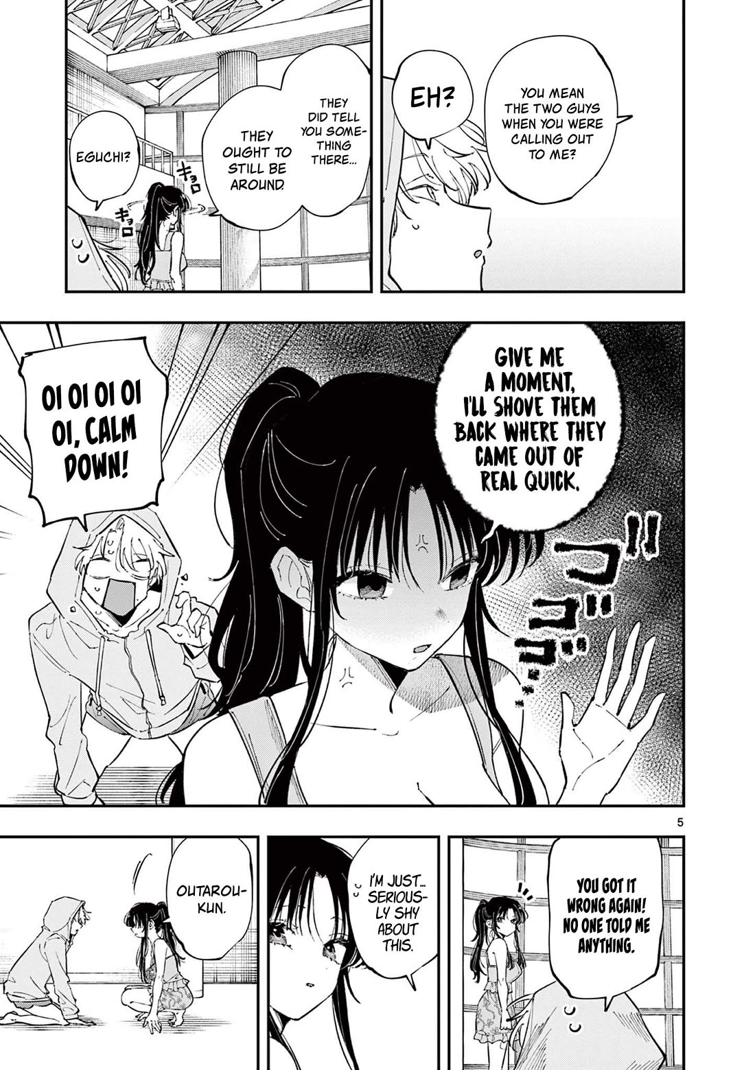 The Person Sitting Next to Me Looking at Me with Perverted Eyes Chapter 68 page 5 - Chapter 68