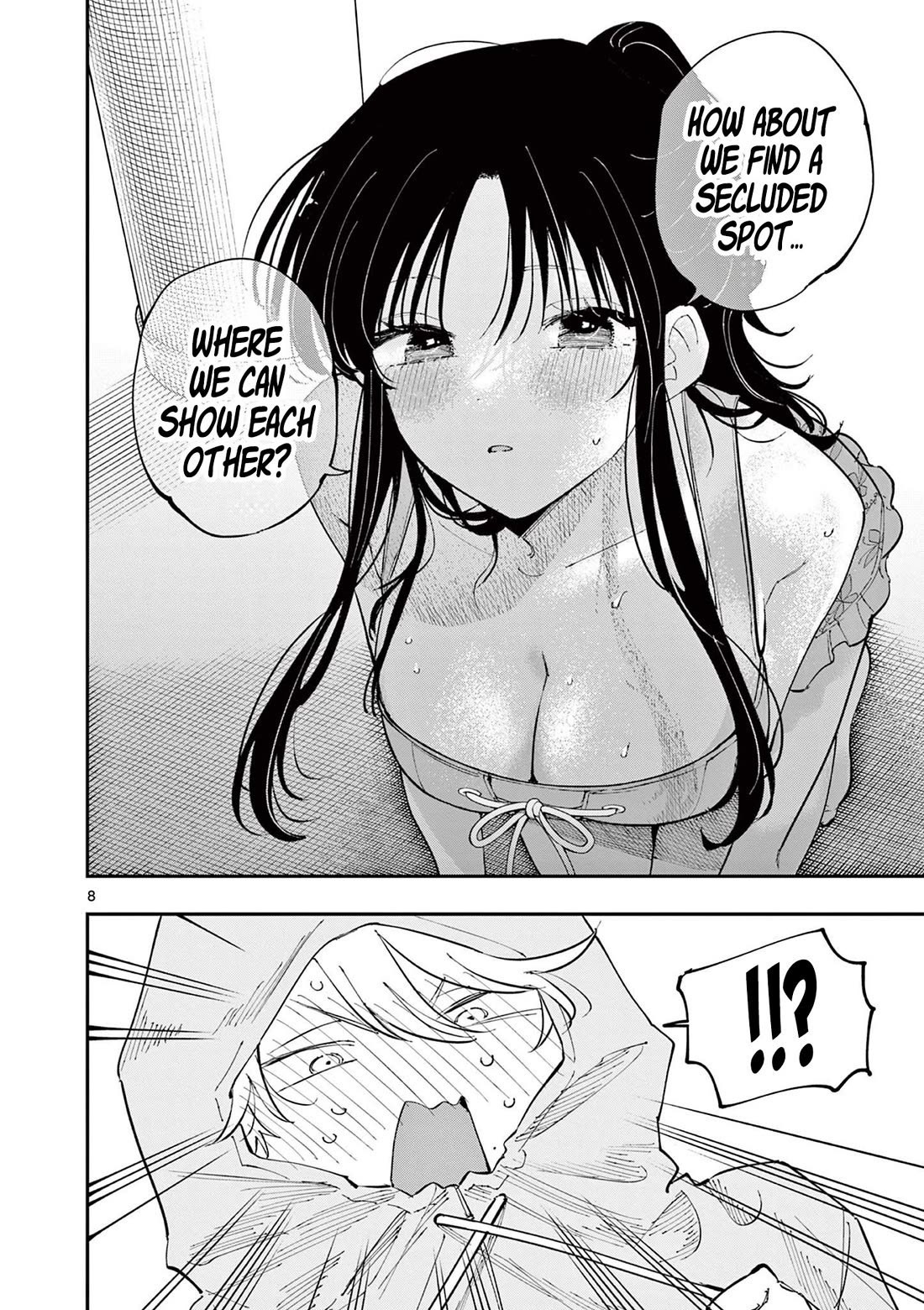 The Person Sitting Next to Me Looking at Me with Perverted Eyes Chapter 68 page 8 - Chapter 68