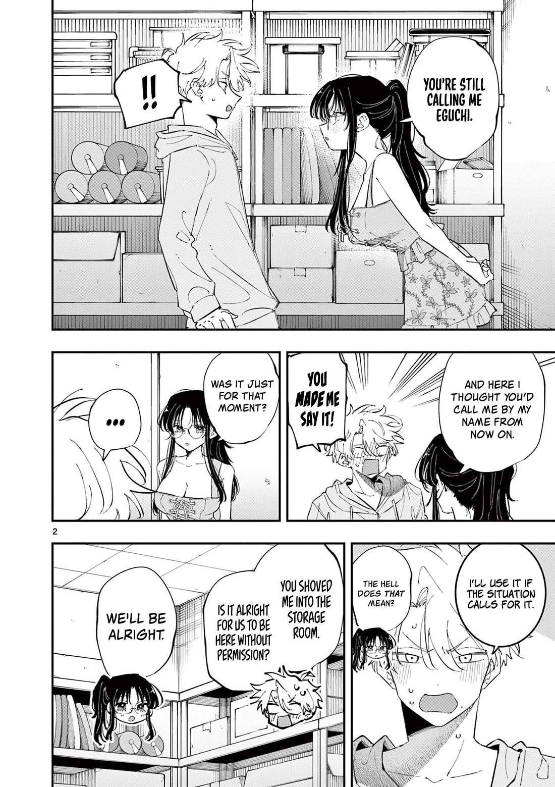 The Person Sitting Next to Me Looking at Me with Perverted Eyes Chapter 69 page 2 - Chapter 69