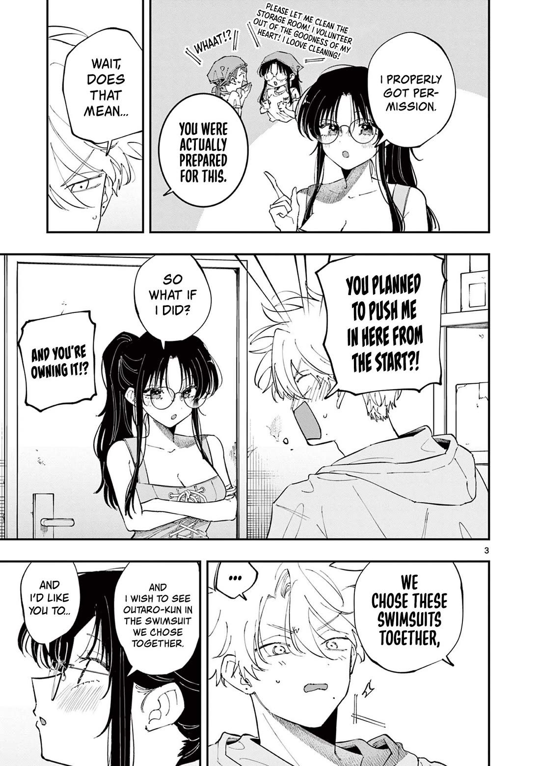 The Person Sitting Next to Me Looking at Me with Perverted Eyes Chapter 69 page 3 - Chapter 69