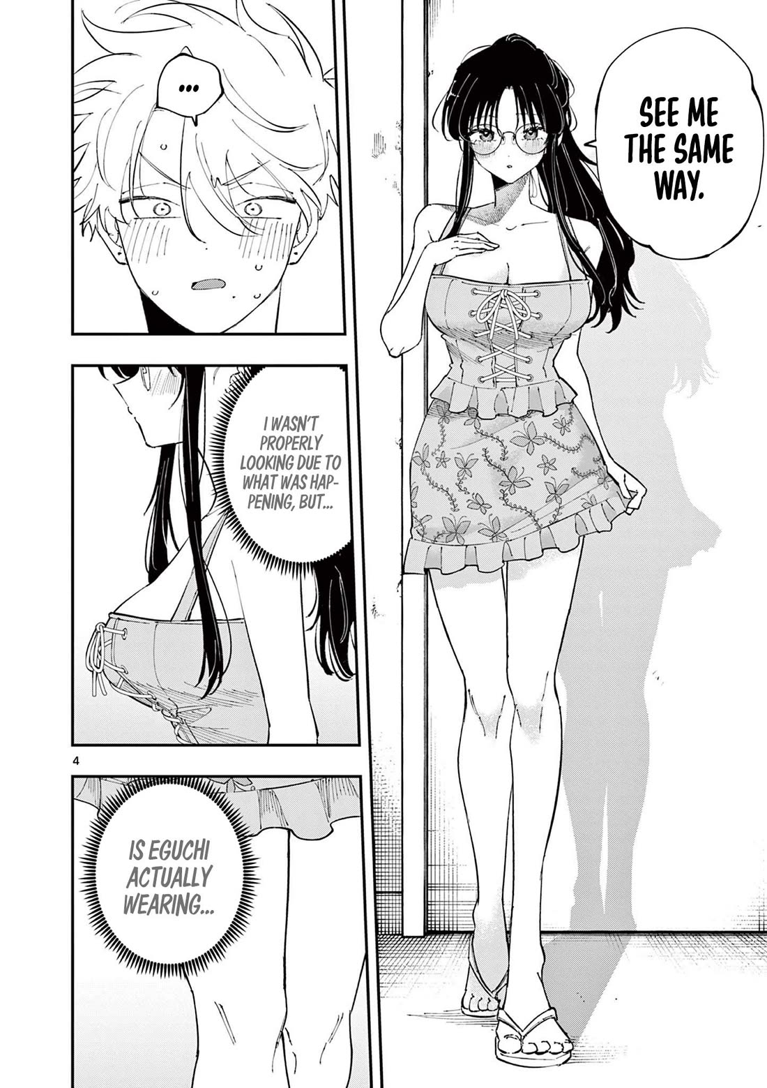 The Person Sitting Next to Me Looking at Me with Perverted Eyes Chapter 69 page 4 - Chapter 69