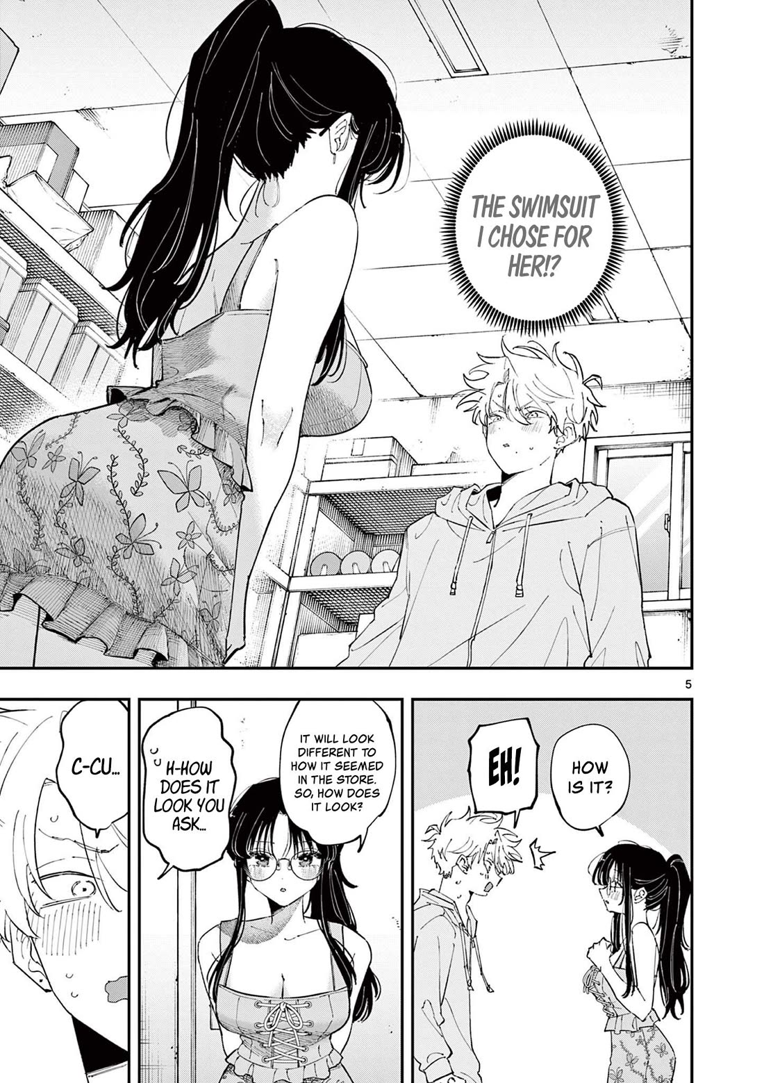 The Person Sitting Next to Me Looking at Me with Perverted Eyes Chapter 69 page 5 - Chapter 69