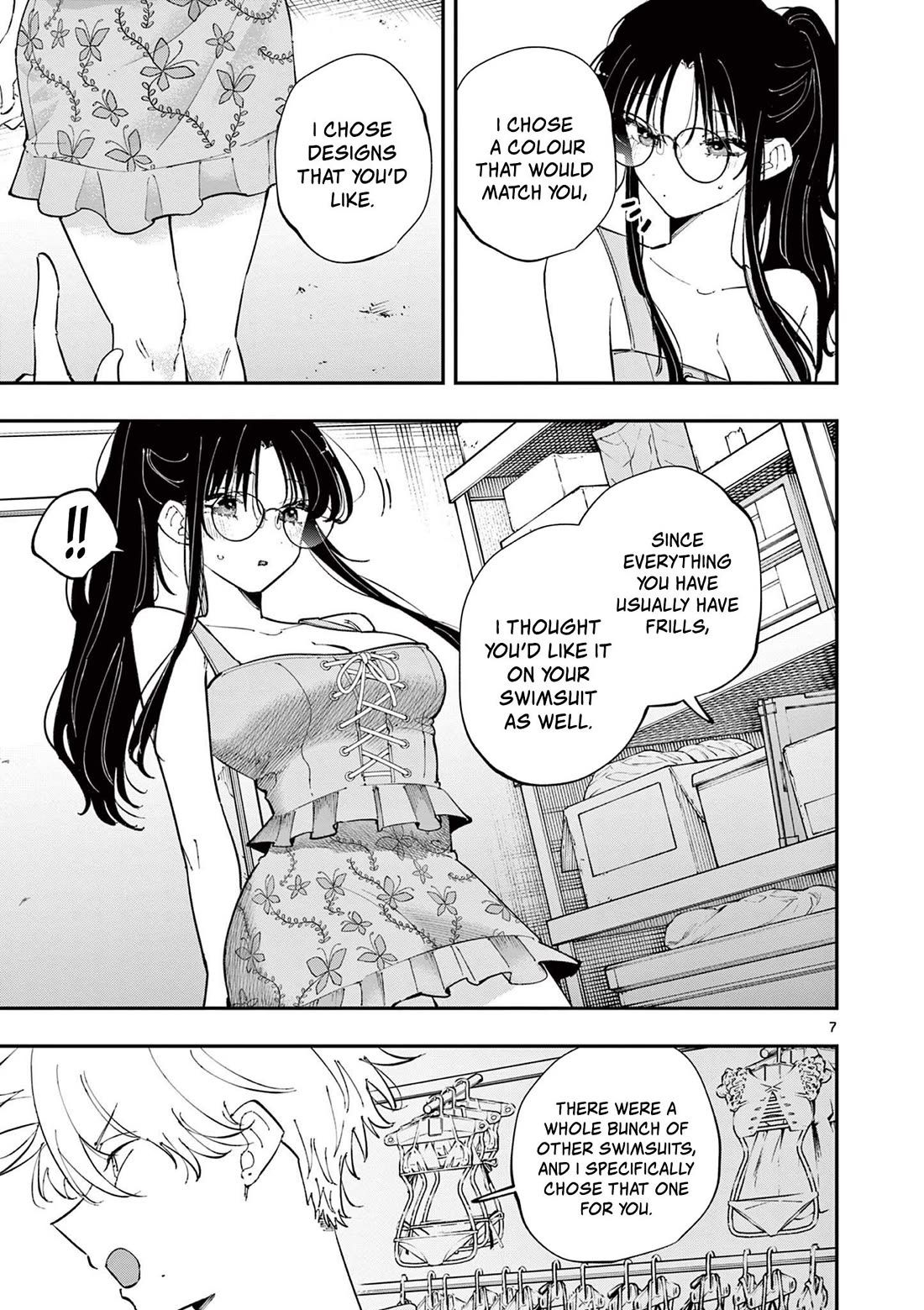 The Person Sitting Next to Me Looking at Me with Perverted Eyes Chapter 69 page 7 - Chapter 69