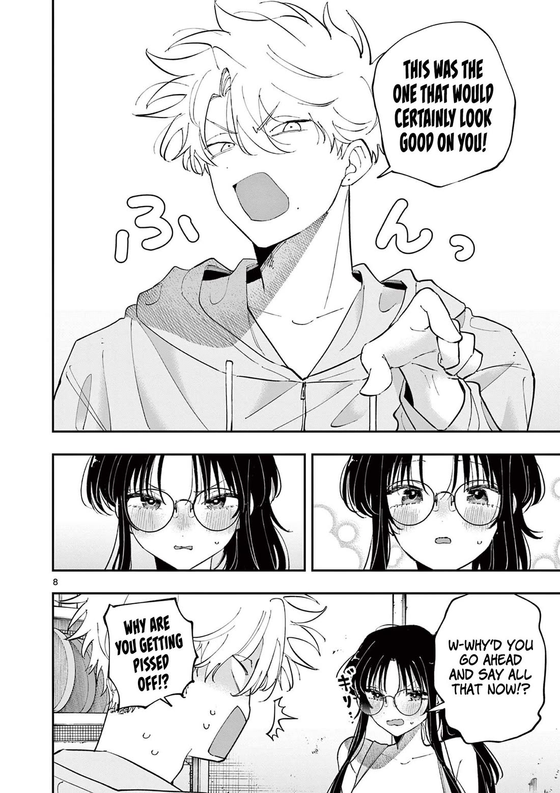 The Person Sitting Next to Me Looking at Me with Perverted Eyes Chapter 69 page 8 - Chapter 69