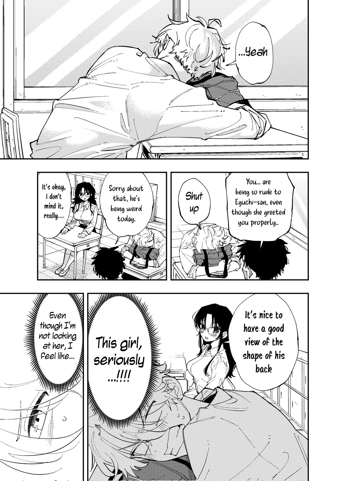 The Person Sitting Next to Me Looking at Me with Perverted Eyes Chapter 7 page 3 - Chapter 7