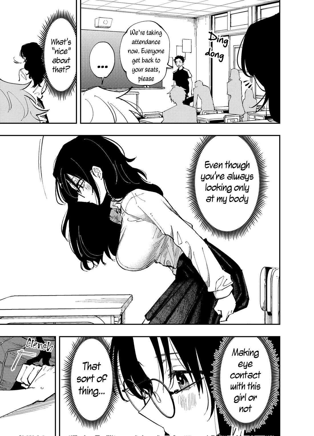 The Person Sitting Next to Me Looking at Me with Perverted Eyes Chapter 7 page 7 - Chapter 7