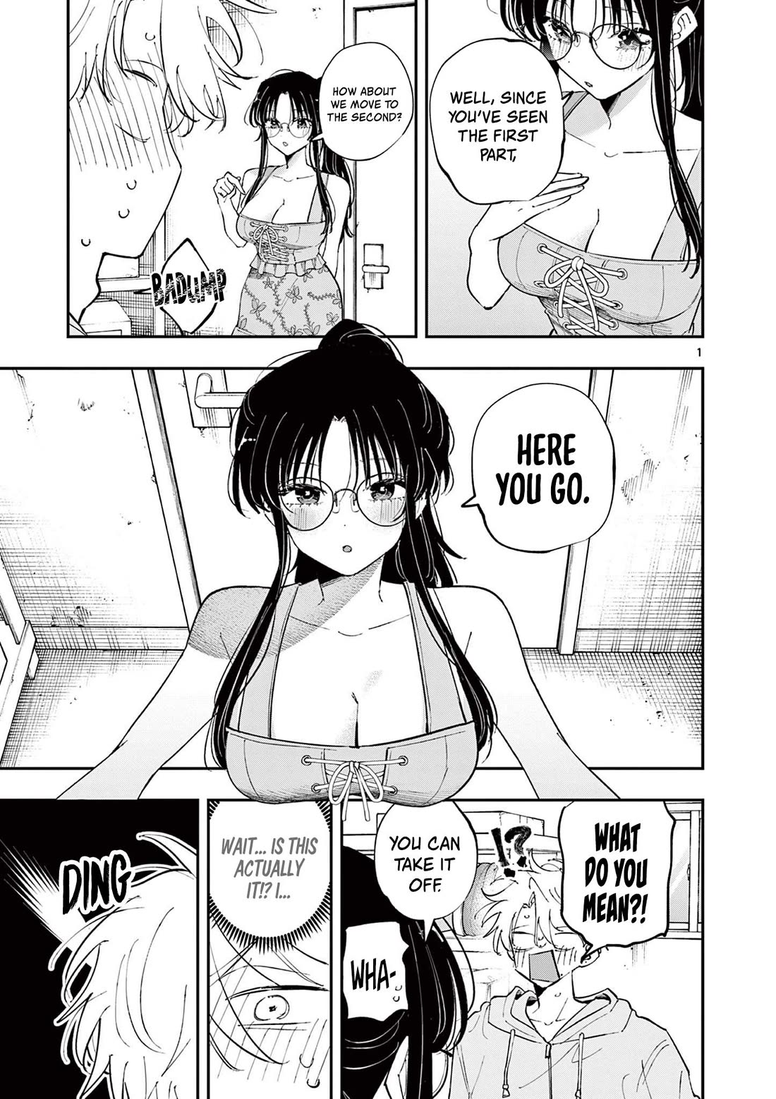 The Person Sitting Next to Me Looking at Me with Perverted Eyes Chapter 70 page 1 - Chapter 70