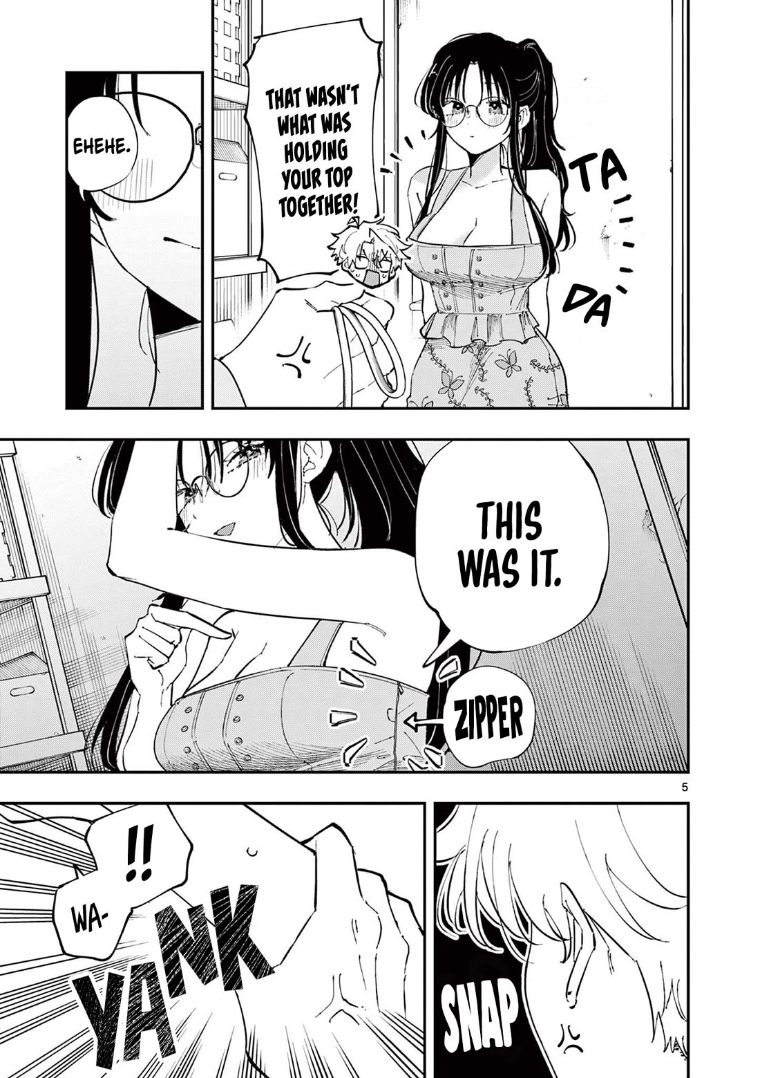 The Person Sitting Next to Me Looking at Me with Perverted Eyes Chapter 70 page 5 - Chapter 70