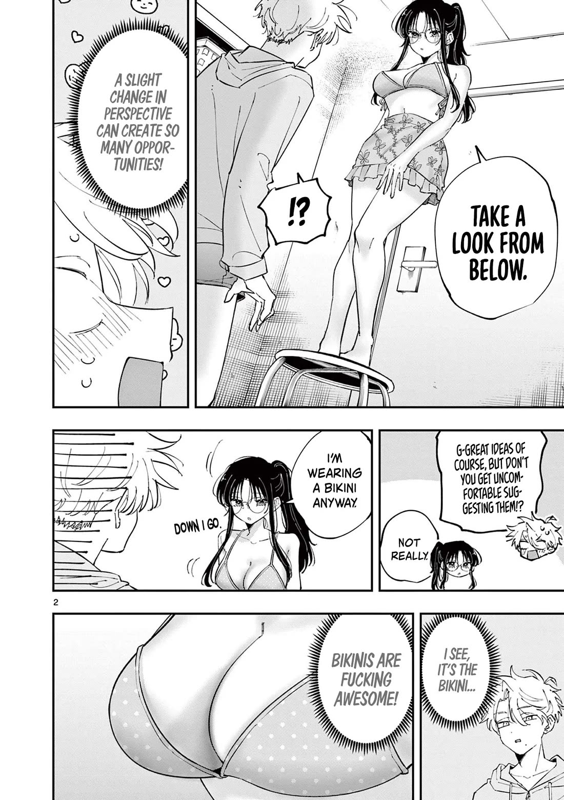 The Person Sitting Next to Me Looking at Me with Perverted Eyes Chapter 71 page 2 - Chapter 71
