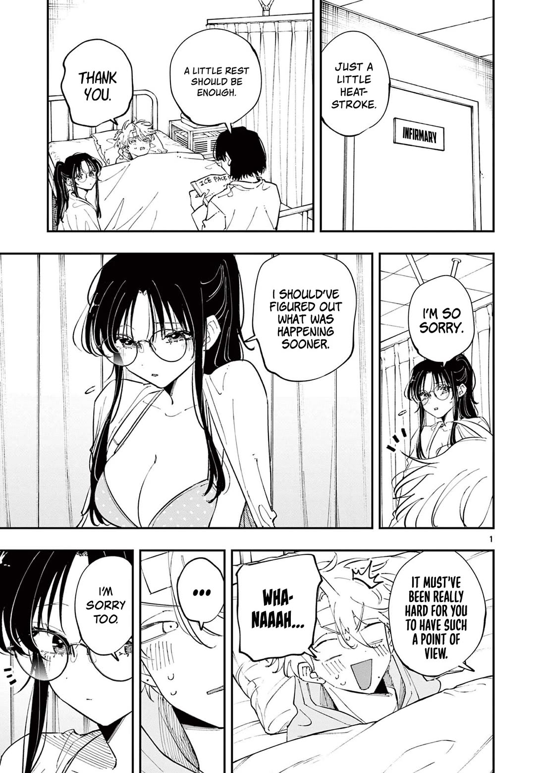 The Person Sitting Next to Me Looking at Me with Perverted Eyes Chapter 72 page 1 - Chapter 72
