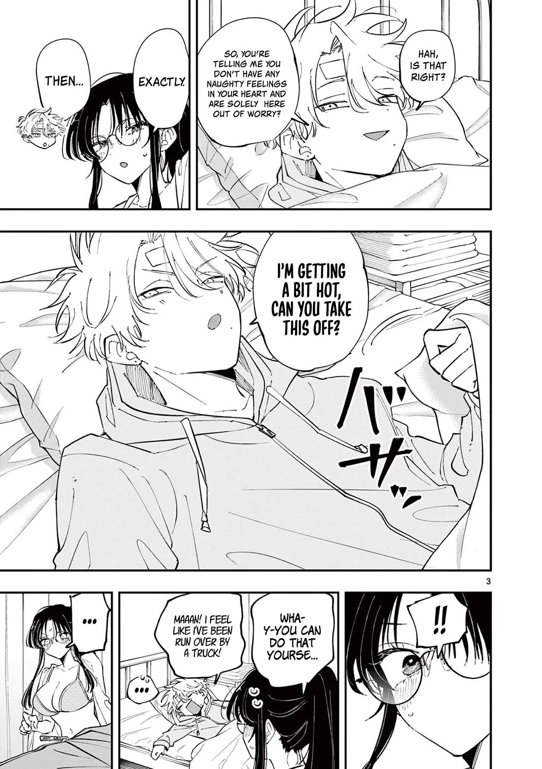 The Person Sitting Next to Me Looking at Me with Perverted Eyes Chapter 72 page 3 - Chapter 72
