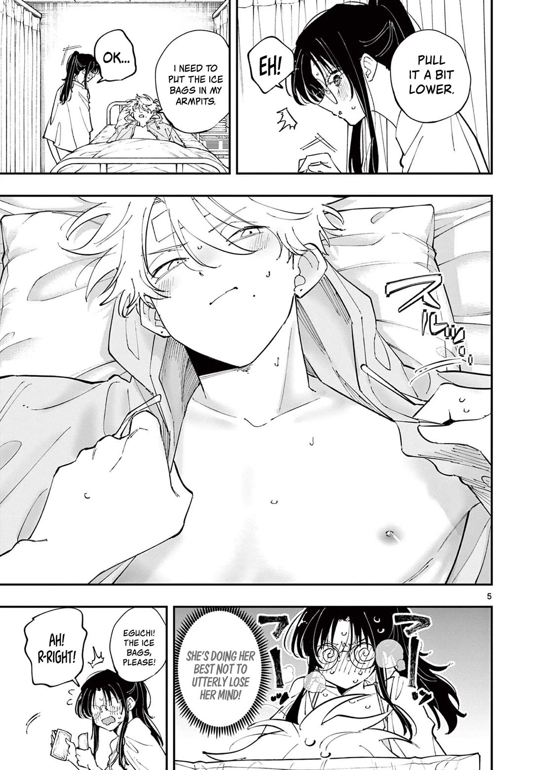 The Person Sitting Next to Me Looking at Me with Perverted Eyes Chapter 72 page 5 - Chapter 72