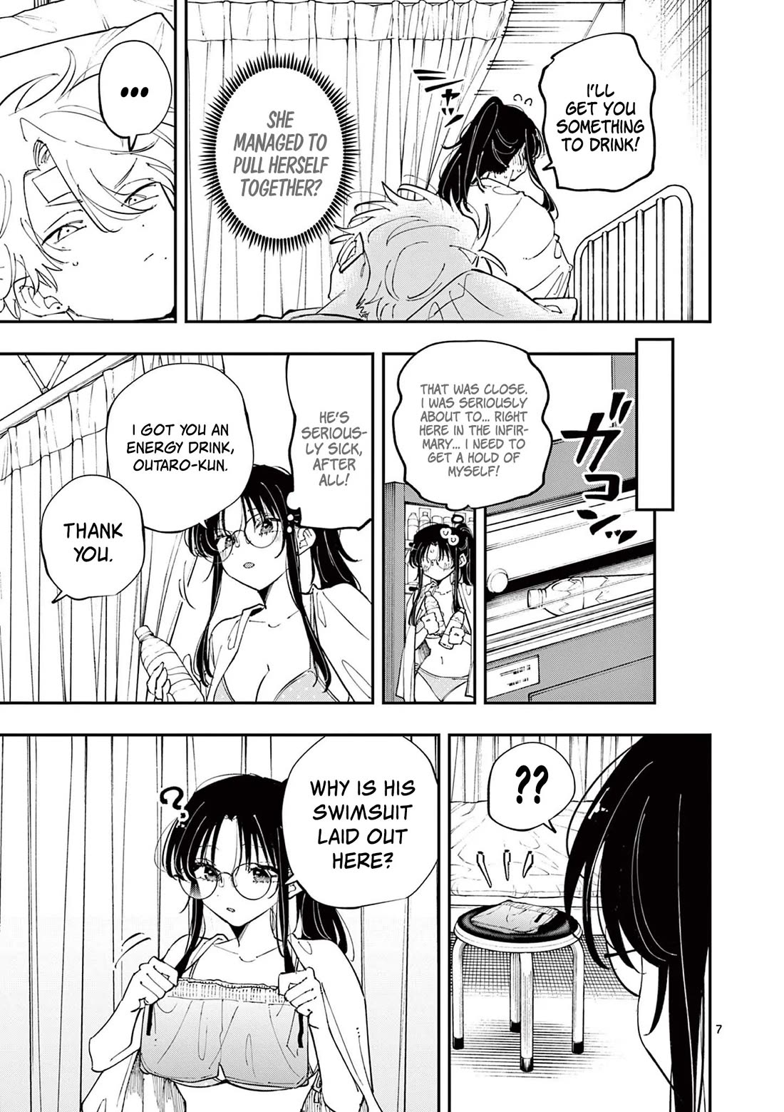 The Person Sitting Next to Me Looking at Me with Perverted Eyes Chapter 72 page 7 - Chapter 72