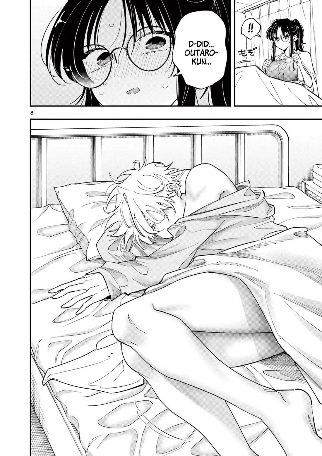 The Person Sitting Next to Me Looking at Me with Perverted Eyes Chapter 72 page 8 - Chapter 72