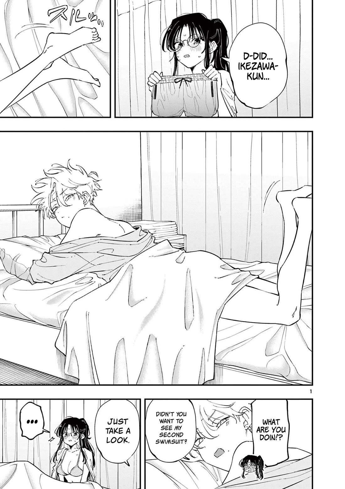 The Person Sitting Next to Me Looking at Me with Perverted Eyes Chapter 73 page 1 - Chapter 73