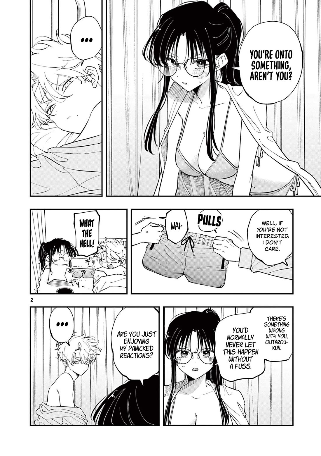 The Person Sitting Next to Me Looking at Me with Perverted Eyes Chapter 73 page 2 - Chapter 73