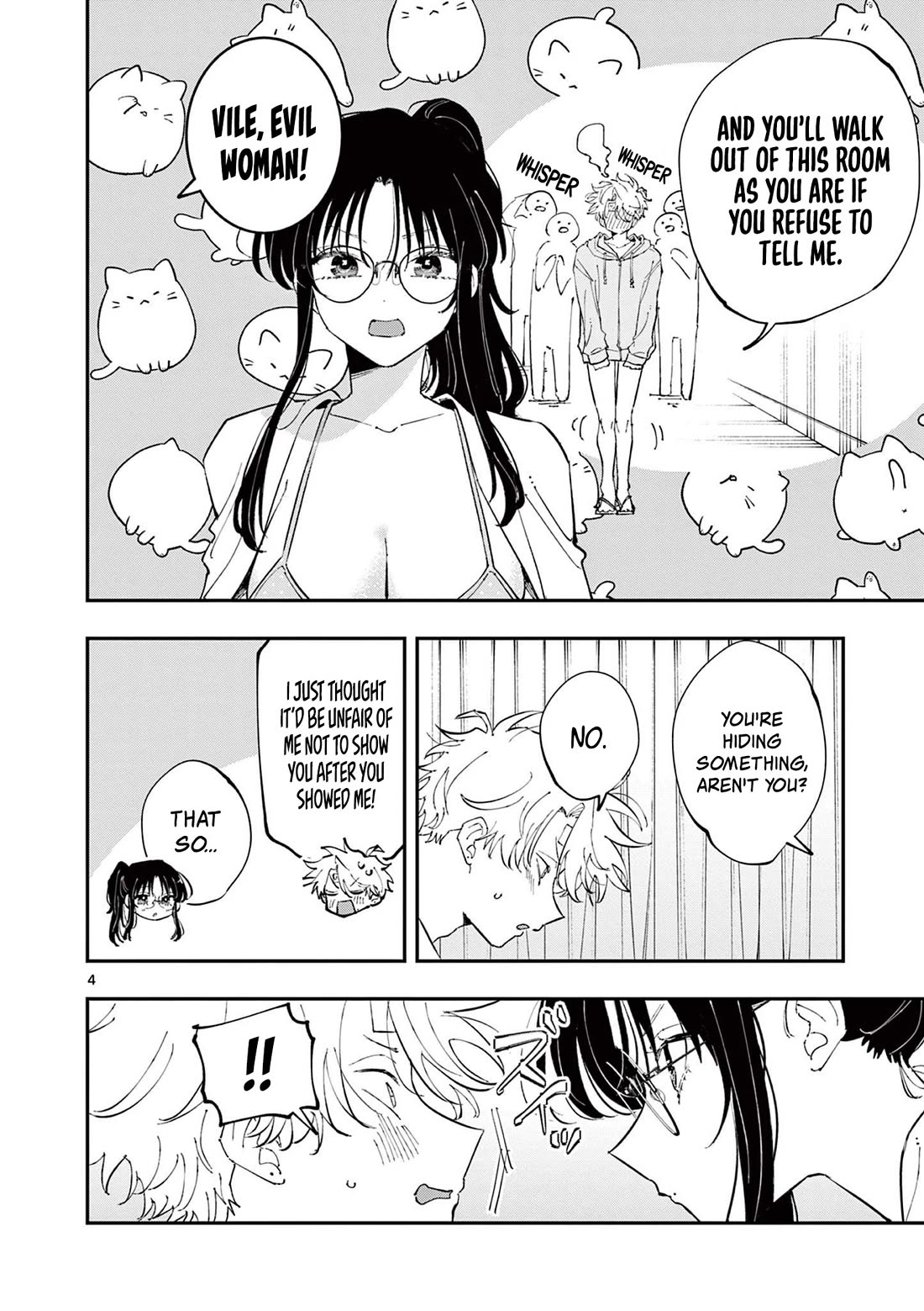 The Person Sitting Next to Me Looking at Me with Perverted Eyes Chapter 73 page 4 - Chapter 73