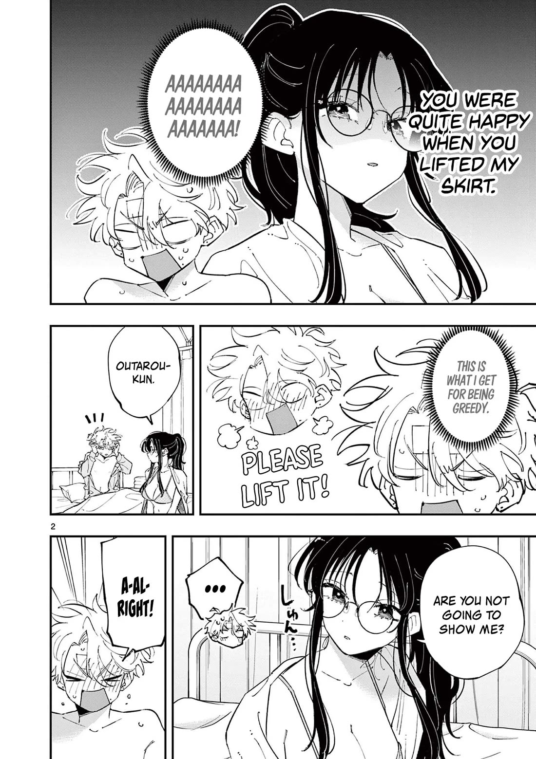 The Person Sitting Next to Me Looking at Me with Perverted Eyes Chapter 74 page 2 - Chapter 74