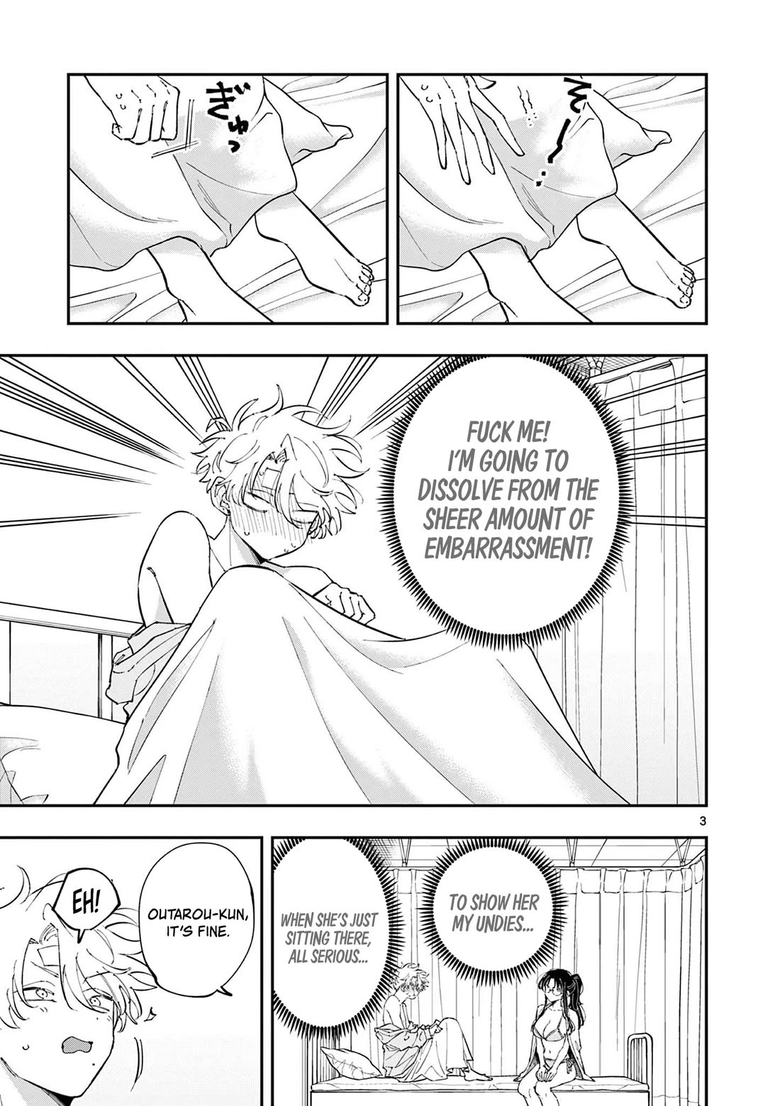 The Person Sitting Next to Me Looking at Me with Perverted Eyes Chapter 74 page 3 - Chapter 74