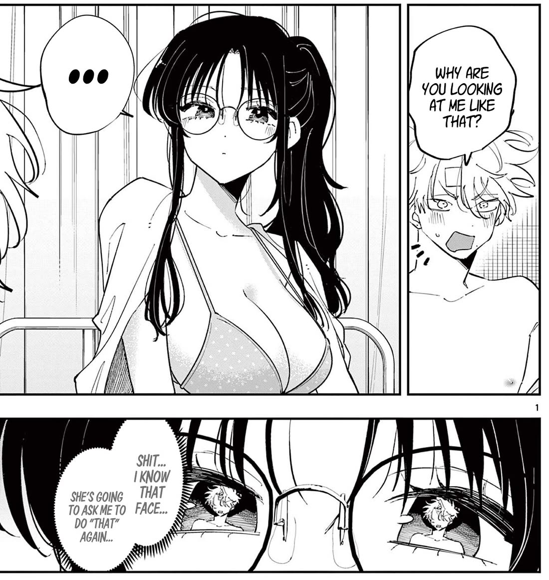 The Person Sitting Next to Me Looking at Me with Perverted Eyes Chapter 74 page 9 - Chapter 74