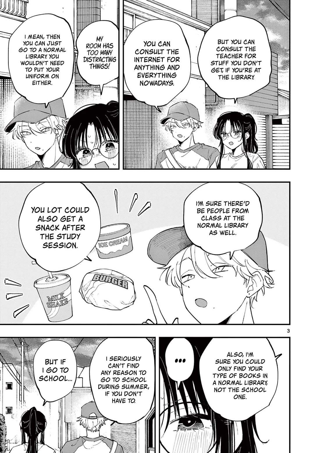 The Person Sitting Next to Me Looking at Me with Perverted Eyes Chapter 75 page 3 - Chapter 75