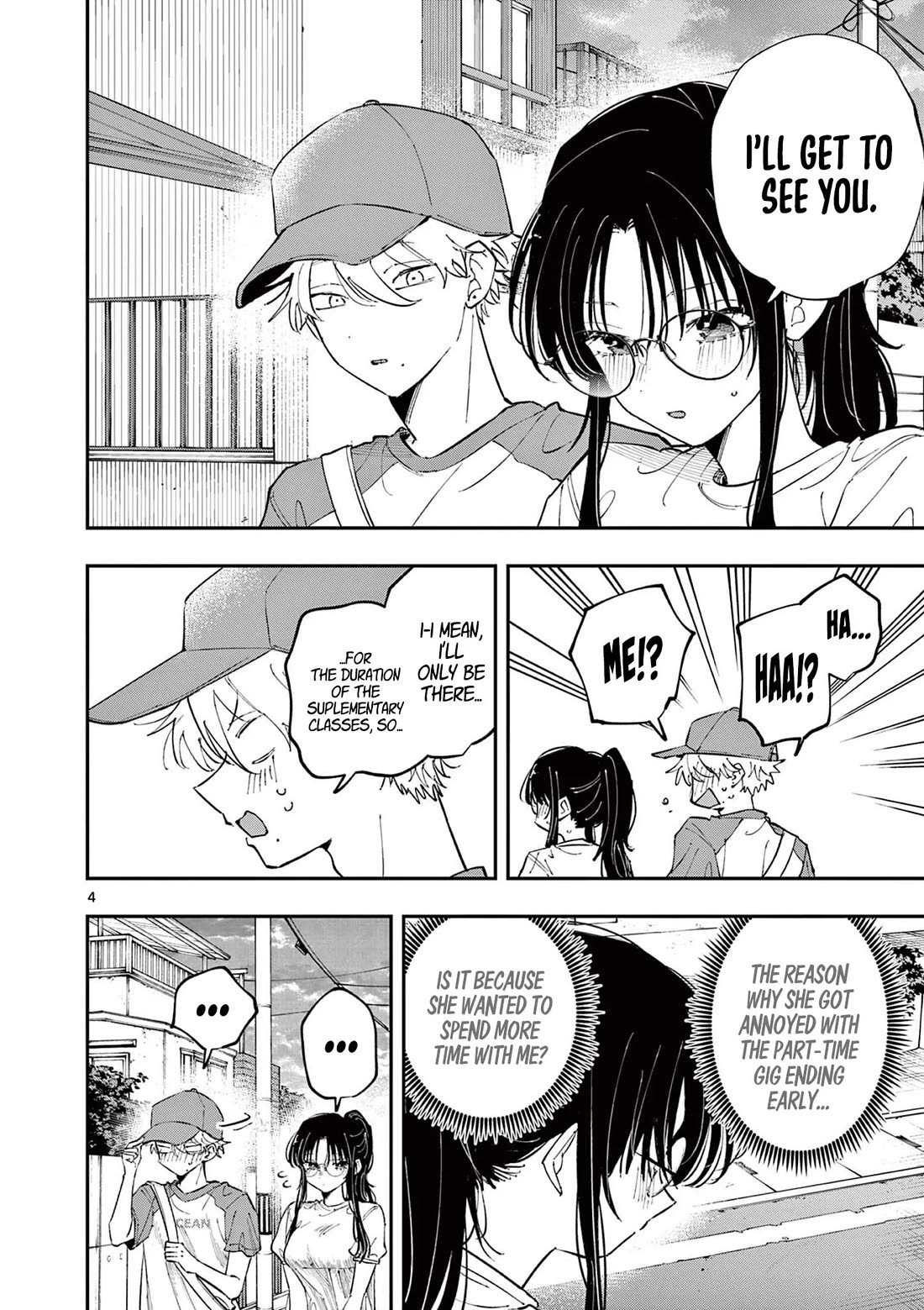 The Person Sitting Next to Me Looking at Me with Perverted Eyes Chapter 75 page 4 - Chapter 75