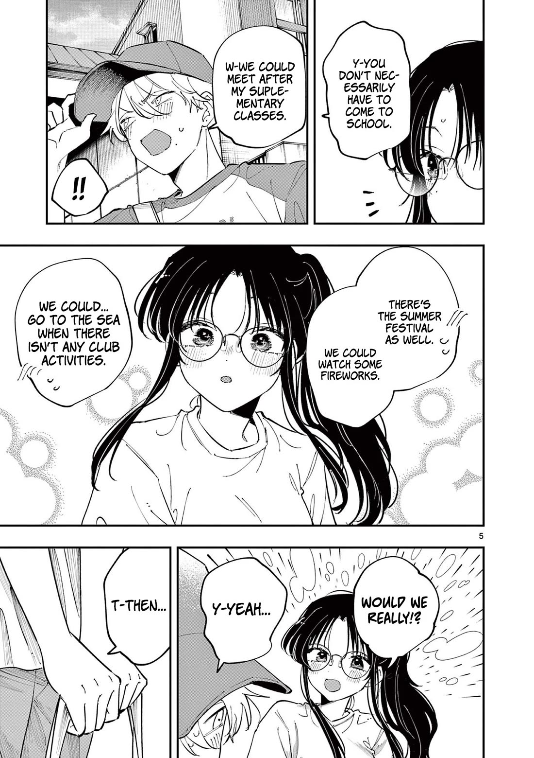 The Person Sitting Next to Me Looking at Me with Perverted Eyes Chapter 75 page 5 - Chapter 75