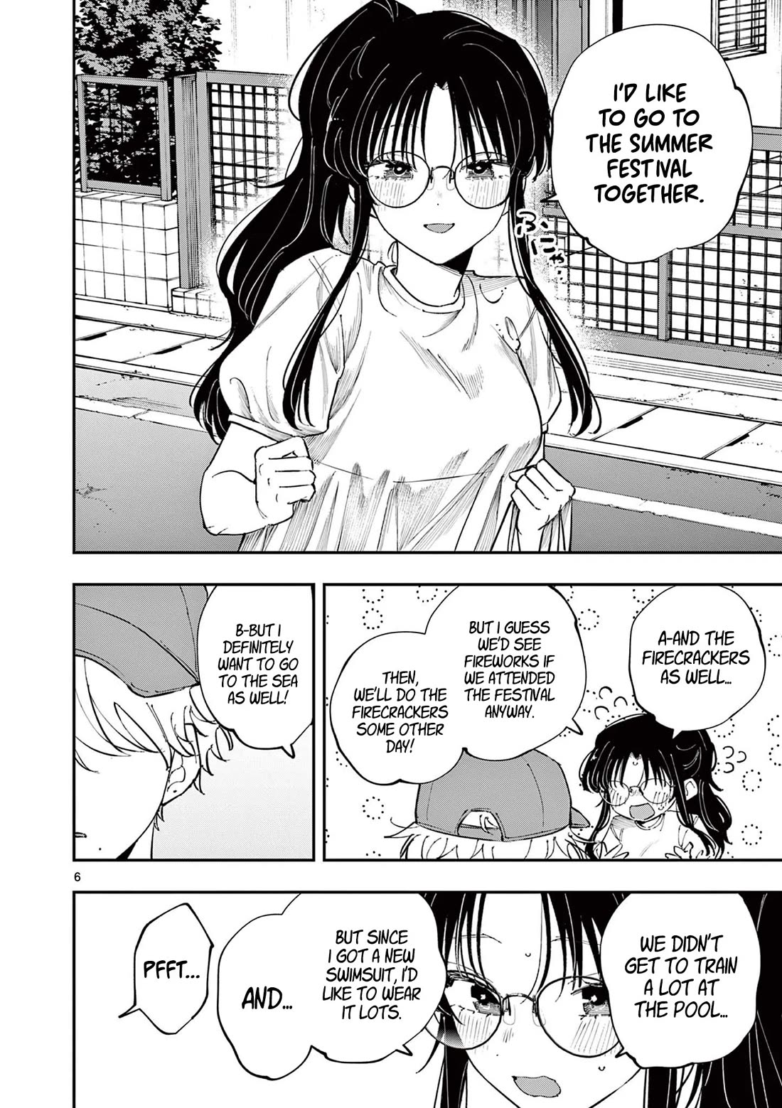 The Person Sitting Next to Me Looking at Me with Perverted Eyes Chapter 75 page 6 - Chapter 75