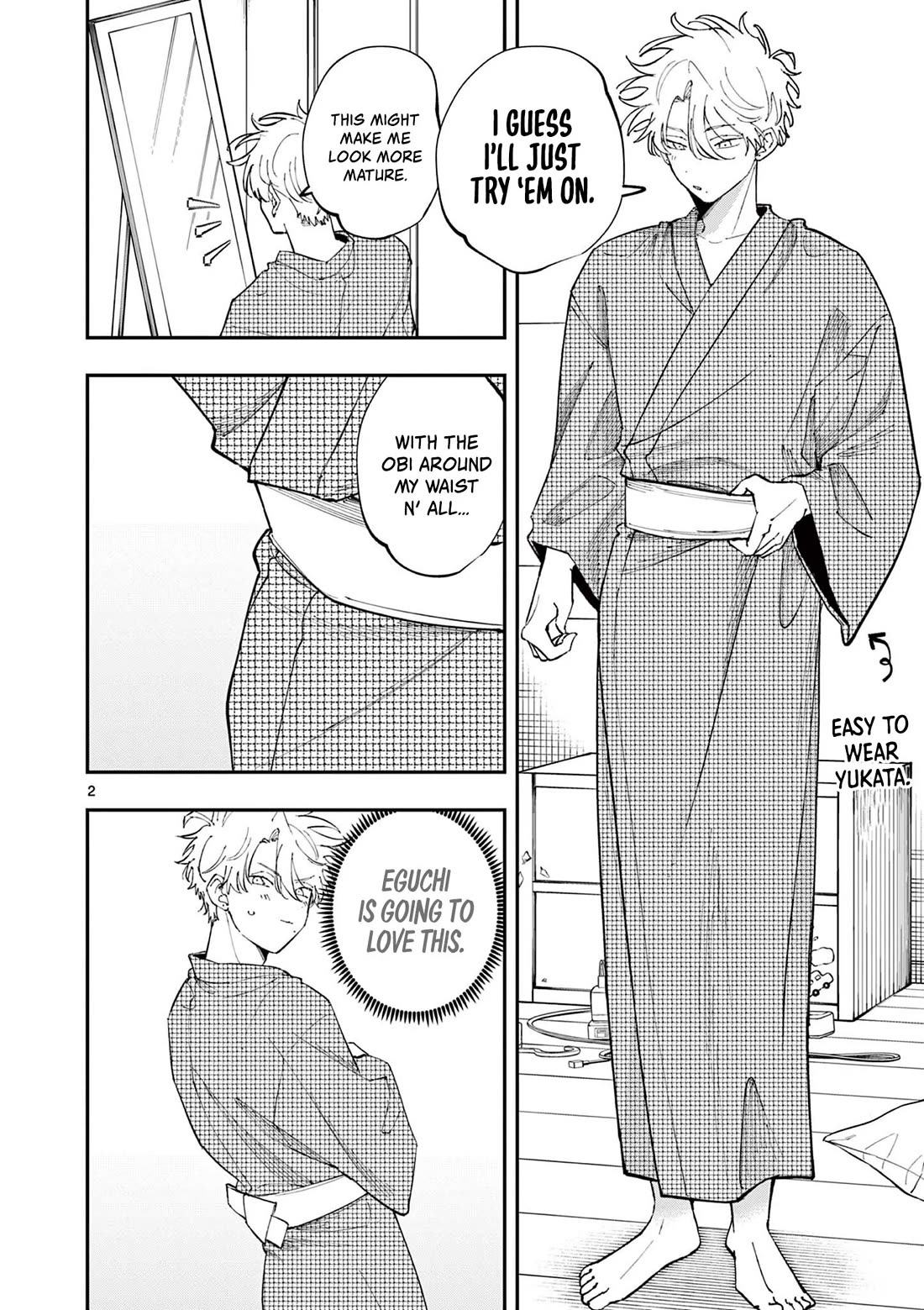 The Person Sitting Next to Me Looking at Me with Perverted Eyes Chapter 76 page 2 - Chapter 76