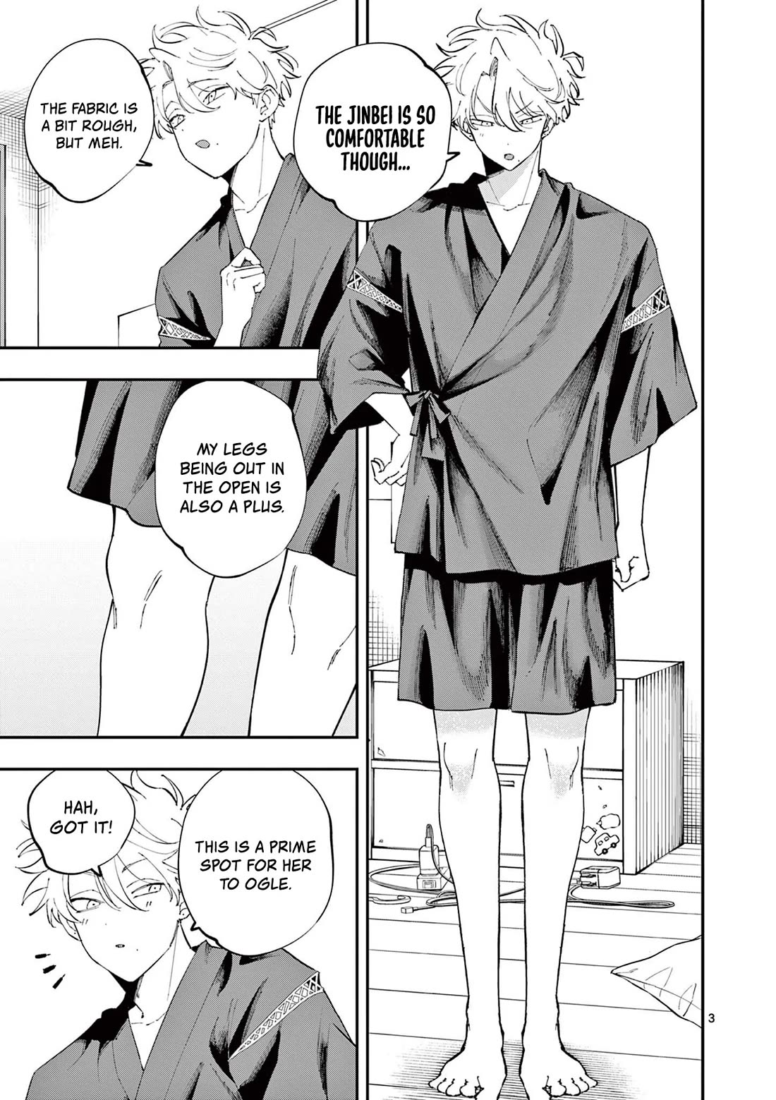 The Person Sitting Next to Me Looking at Me with Perverted Eyes Chapter 76 page 3 - Chapter 76