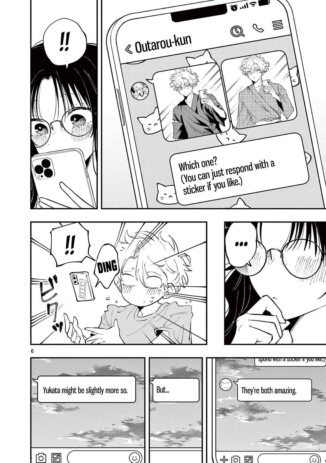 The Person Sitting Next to Me Looking at Me with Perverted Eyes Chapter 76 page 6 - Chapter 76