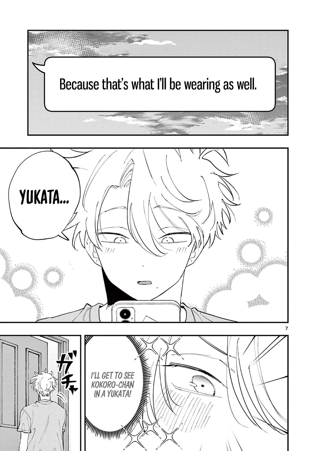 The Person Sitting Next to Me Looking at Me with Perverted Eyes Chapter 76 page 7 - Chapter 76