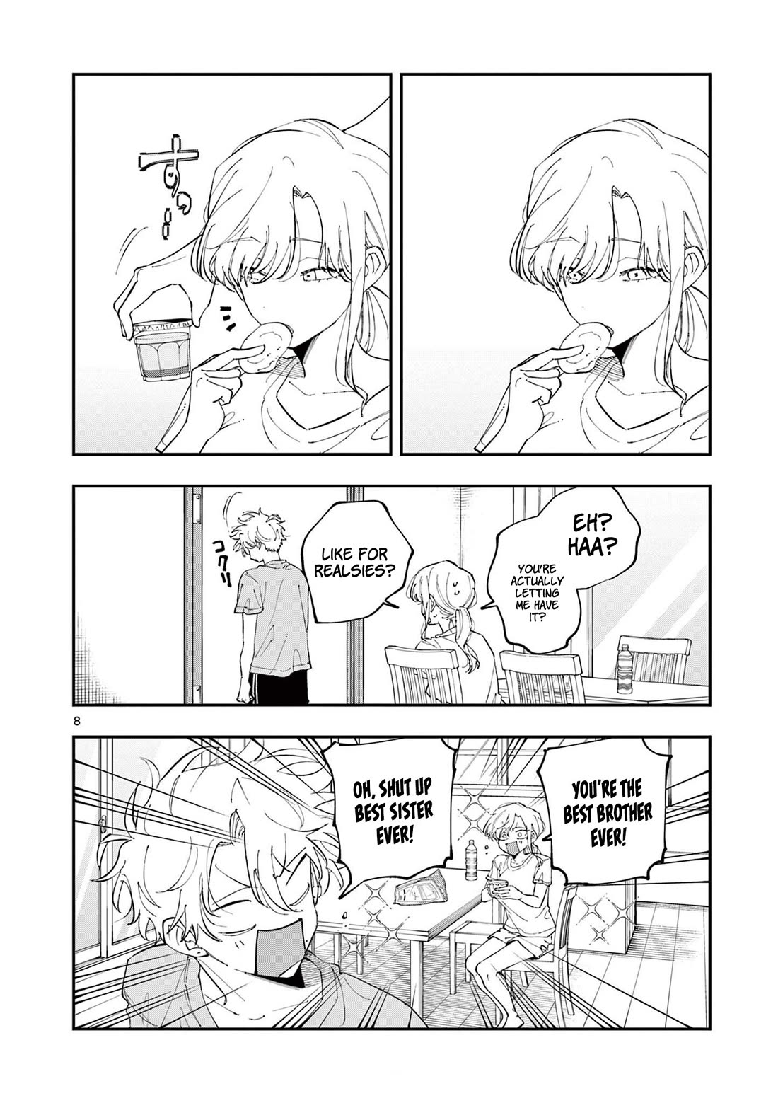 The Person Sitting Next to Me Looking at Me with Perverted Eyes Chapter 76 page 8 - Chapter 76