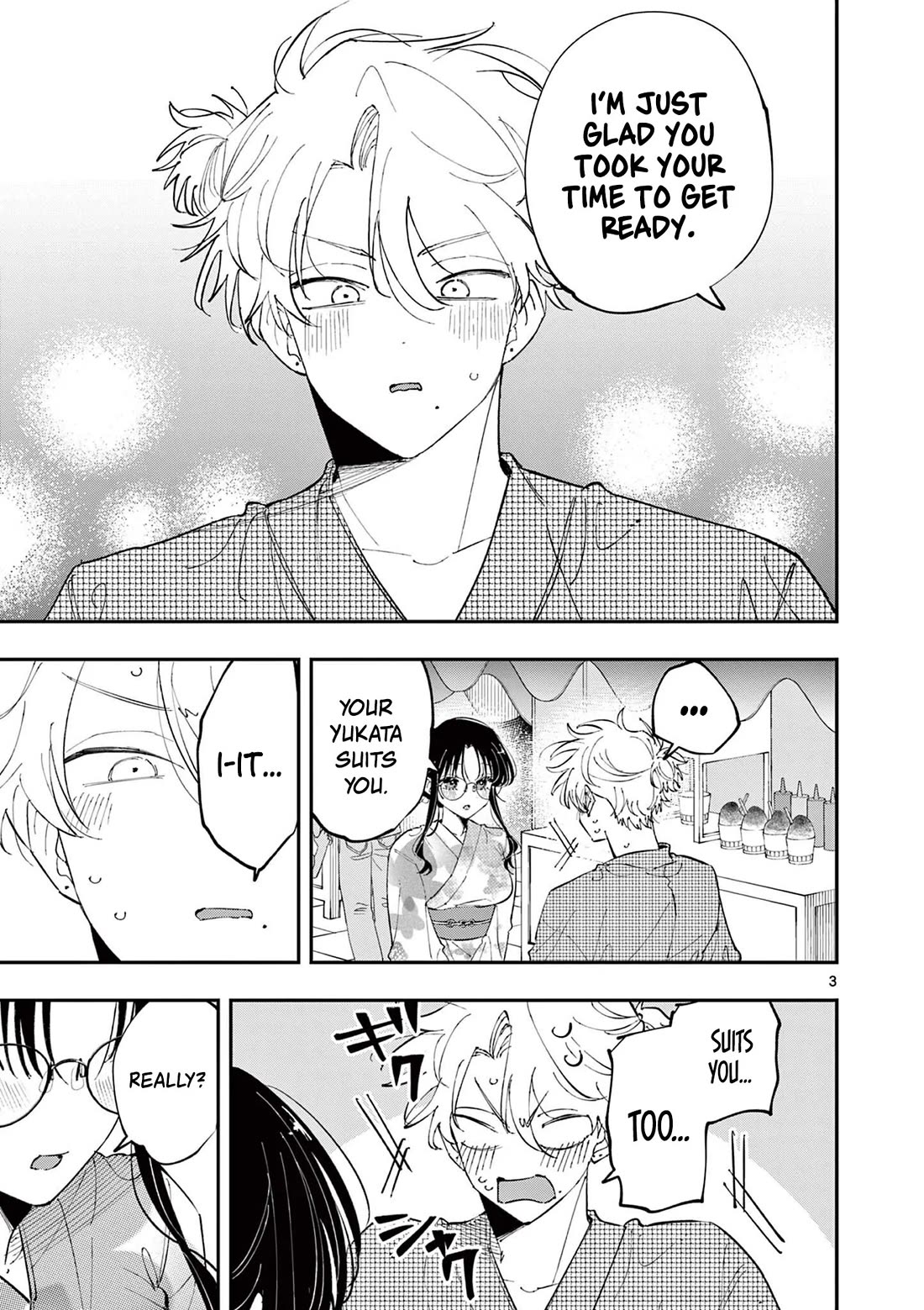 The Person Sitting Next to Me Looking at Me with Perverted Eyes Chapter 77 page 3 - Chapter 77