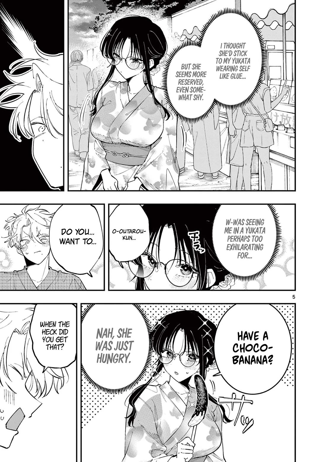 The Person Sitting Next to Me Looking at Me with Perverted Eyes Chapter 77 page 5 - Chapter 77
