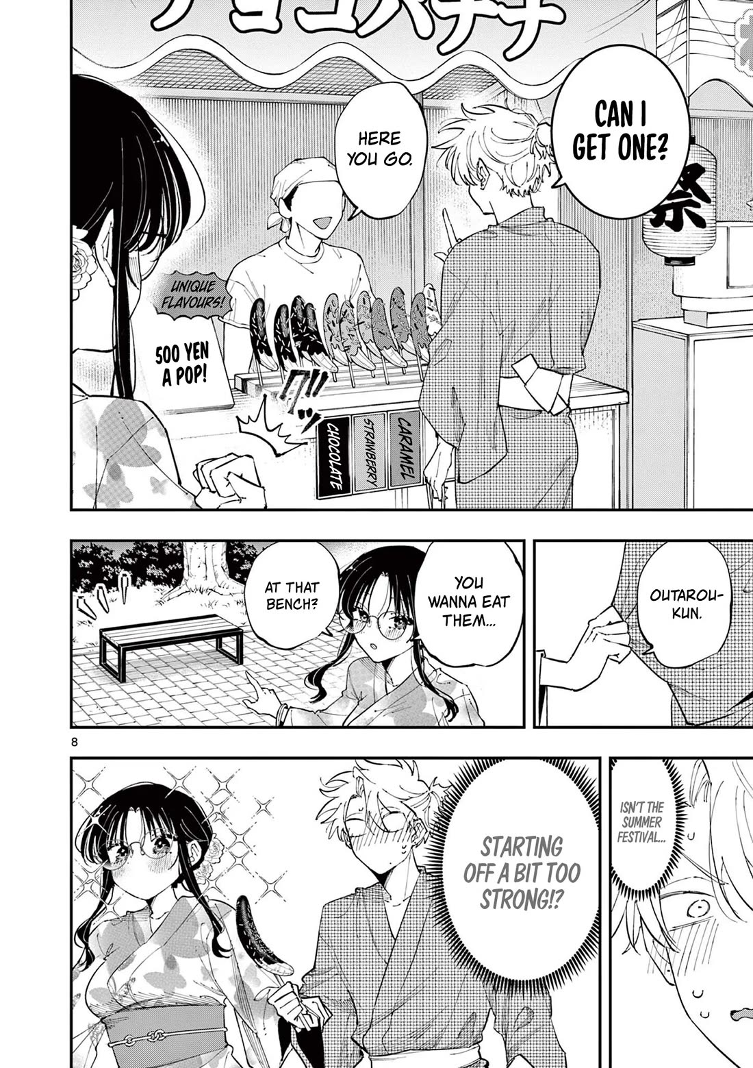 The Person Sitting Next to Me Looking at Me with Perverted Eyes Chapter 77 page 8 - Chapter 77