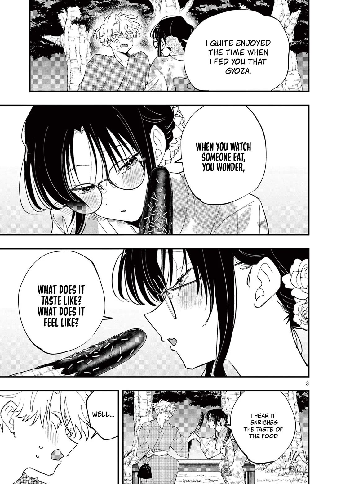 The Person Sitting Next to Me Looking at Me with Perverted Eyes Chapter 78 page 3 - Chapter 78