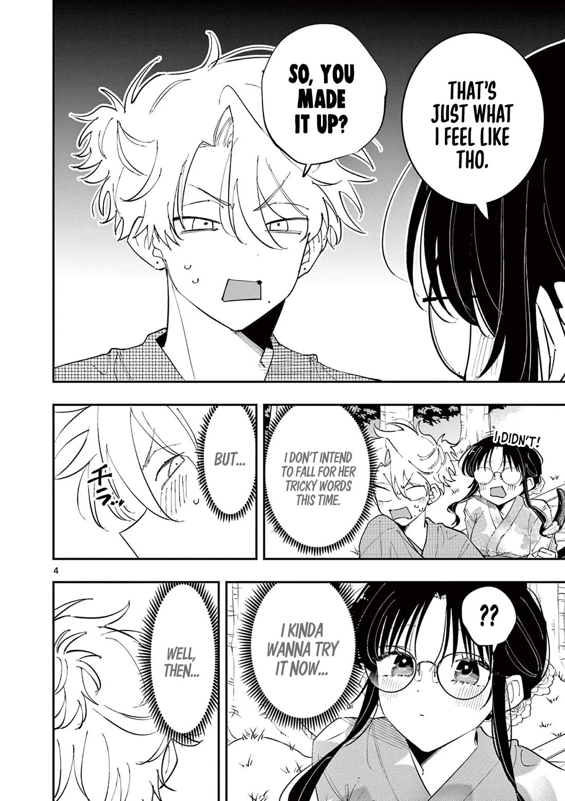 The Person Sitting Next to Me Looking at Me with Perverted Eyes Chapter 78 page 4 - Chapter 78