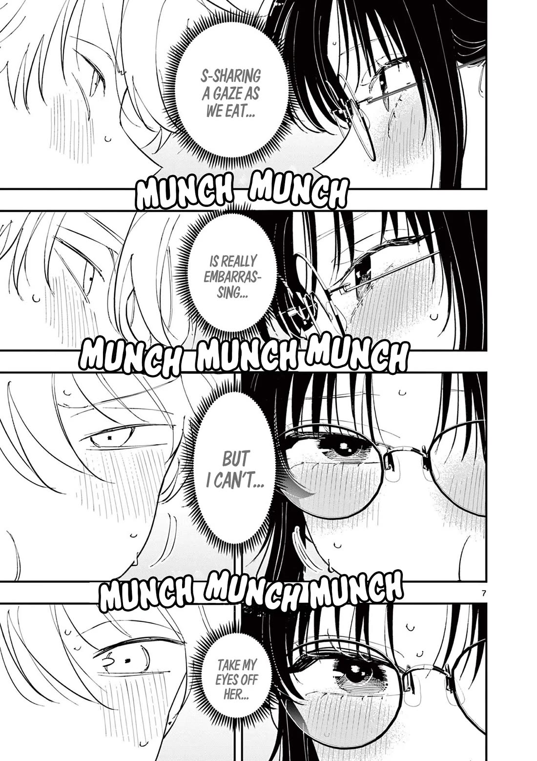 The Person Sitting Next to Me Looking at Me with Perverted Eyes Chapter 78 page 7 - Chapter 78
