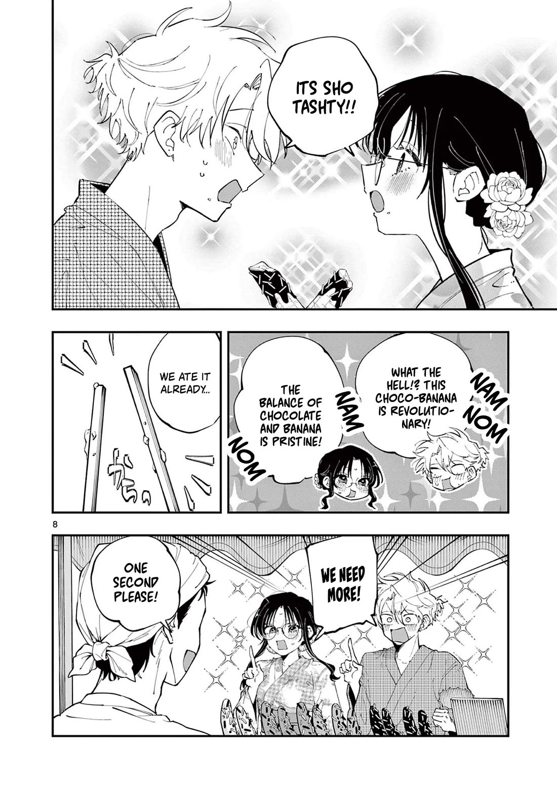 The Person Sitting Next to Me Looking at Me with Perverted Eyes Chapter 78 page 8 - Chapter 78