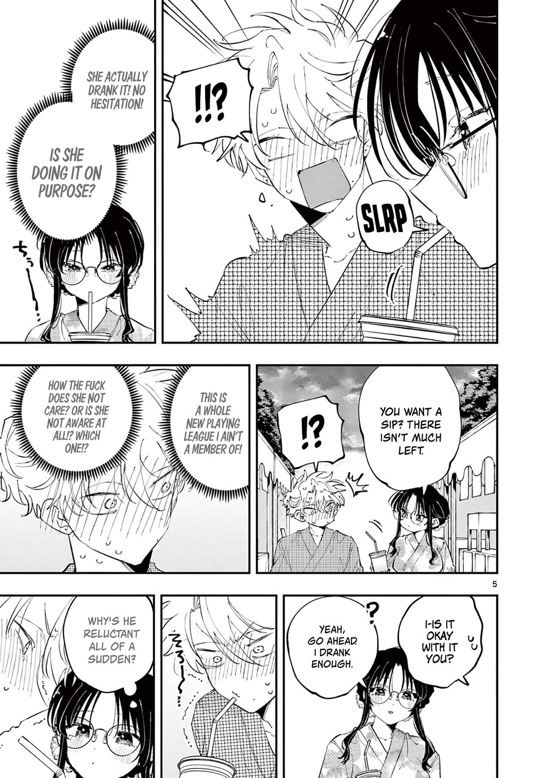 The Person Sitting Next to Me Looking at Me with Perverted Eyes Chapter 79 page 5 - Chapter 79