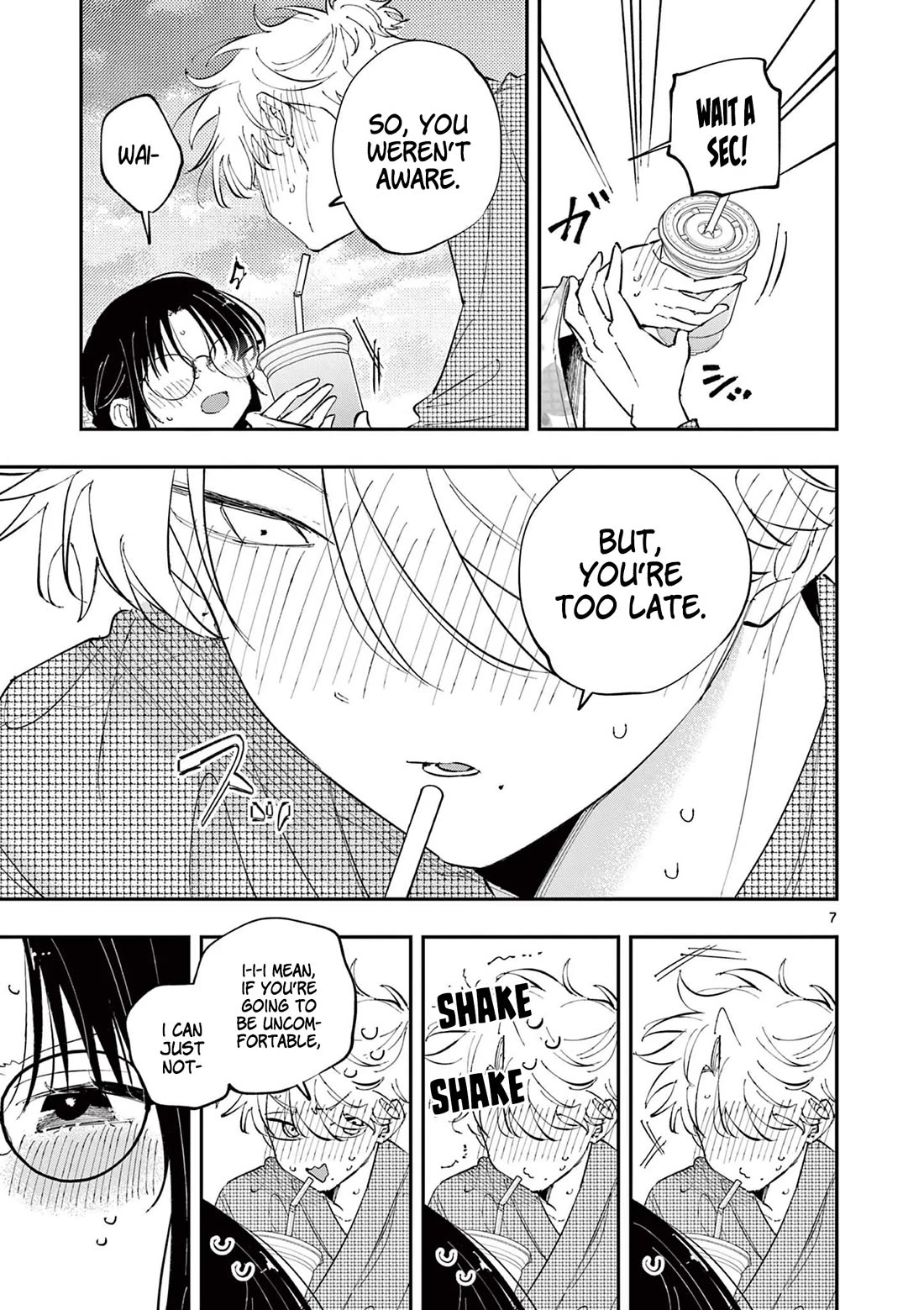 The Person Sitting Next to Me Looking at Me with Perverted Eyes Chapter 79 page 7 - Chapter 79