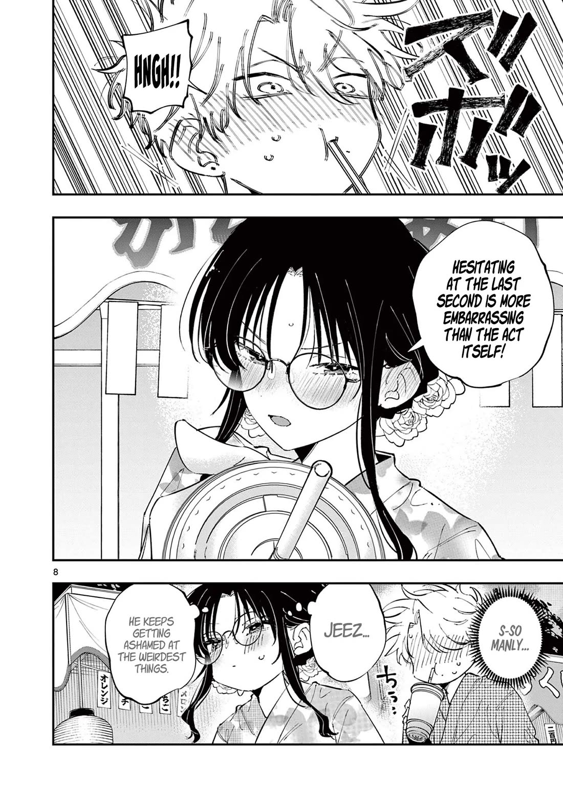 The Person Sitting Next to Me Looking at Me with Perverted Eyes Chapter 79 page 8 - Chapter 79