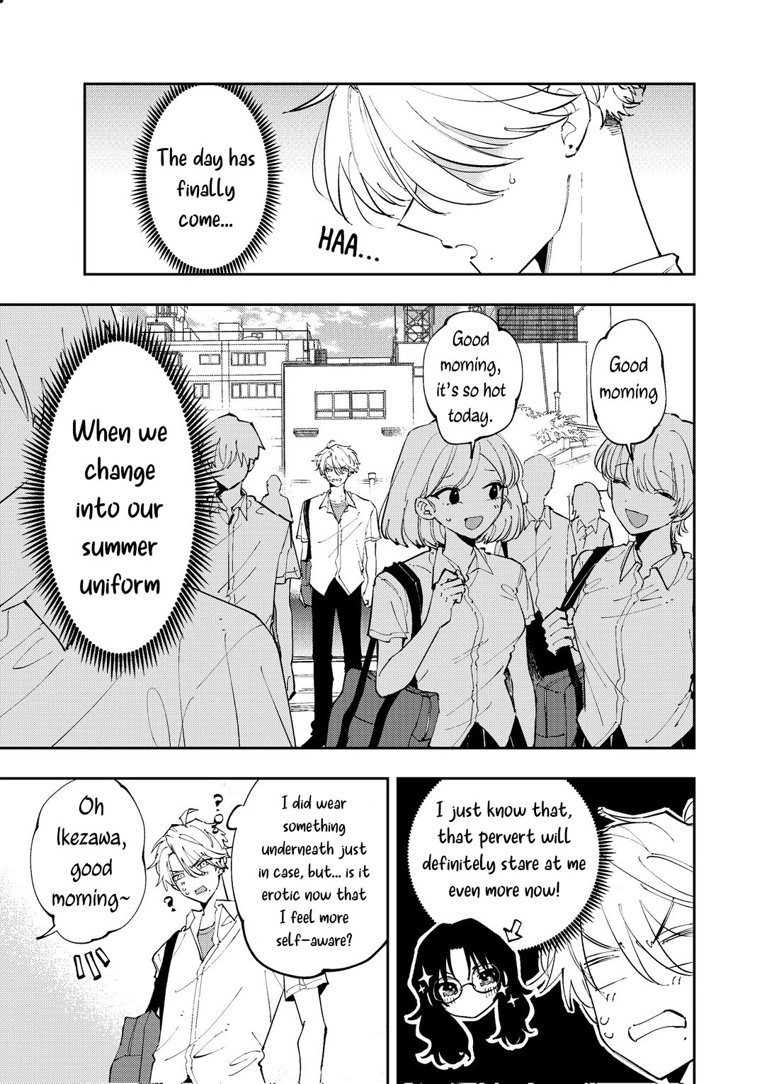 The Person Sitting Next to Me Looking at Me with Perverted Eyes Chapter 8 page 1 - Chapter 8